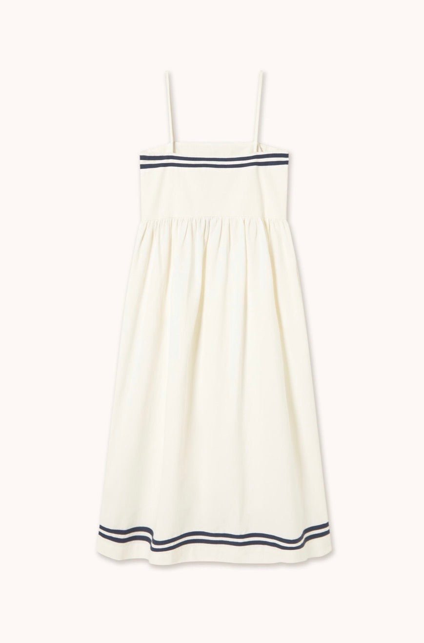 The Tiny Big Sister Straps Dress Off White - Steranko Clothing Manchester