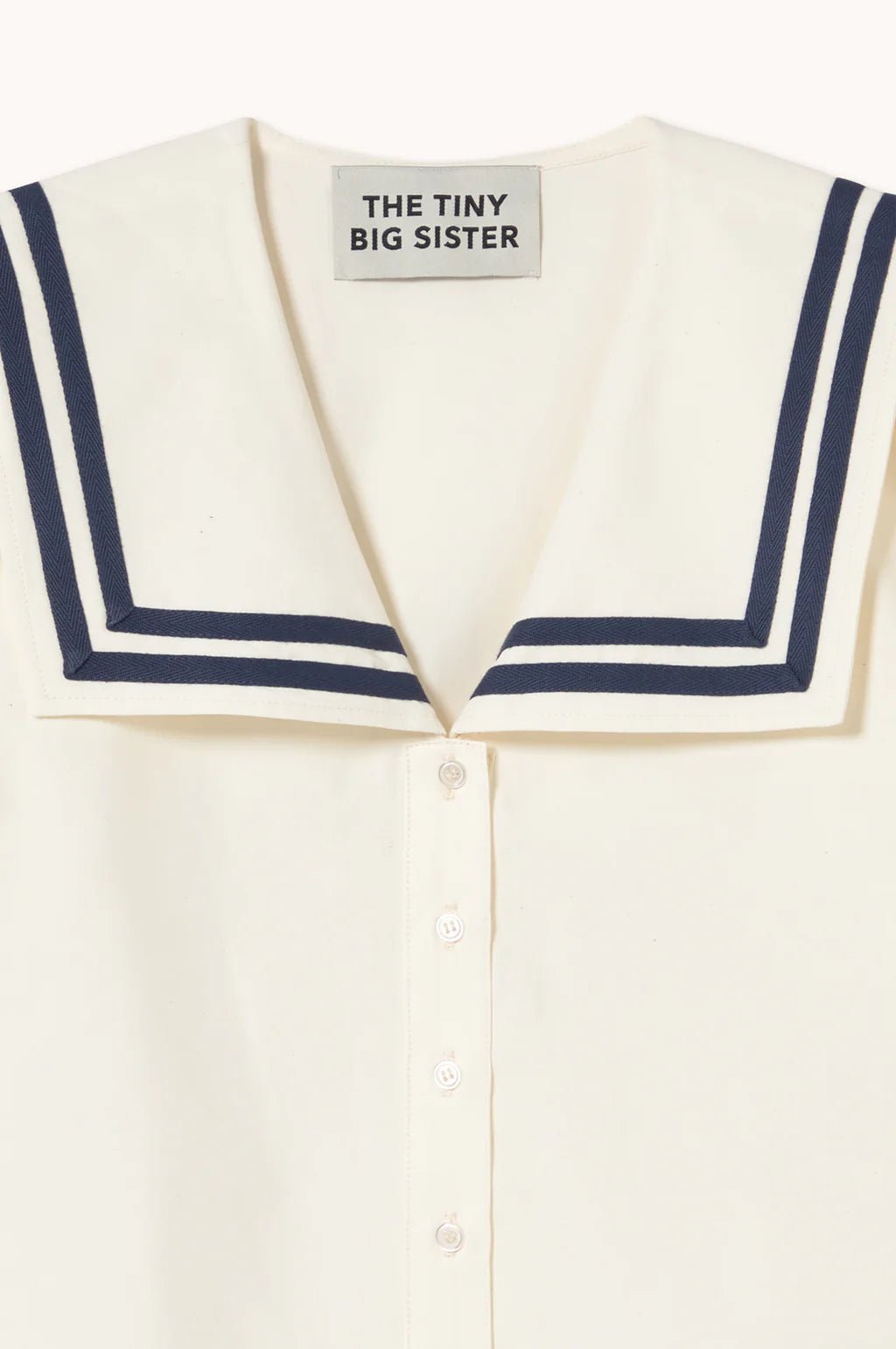 The Tiny Big Sister Stripes Blouse Off White - Steranko Clothing Manchester