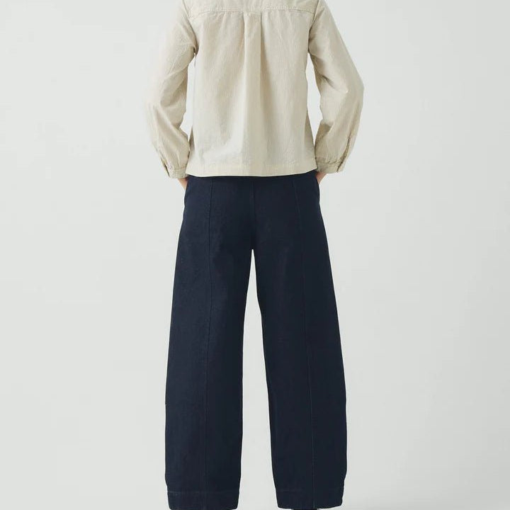 Toast Sculpted Denim Trousers Indigo - Steranko Clothing Manchester