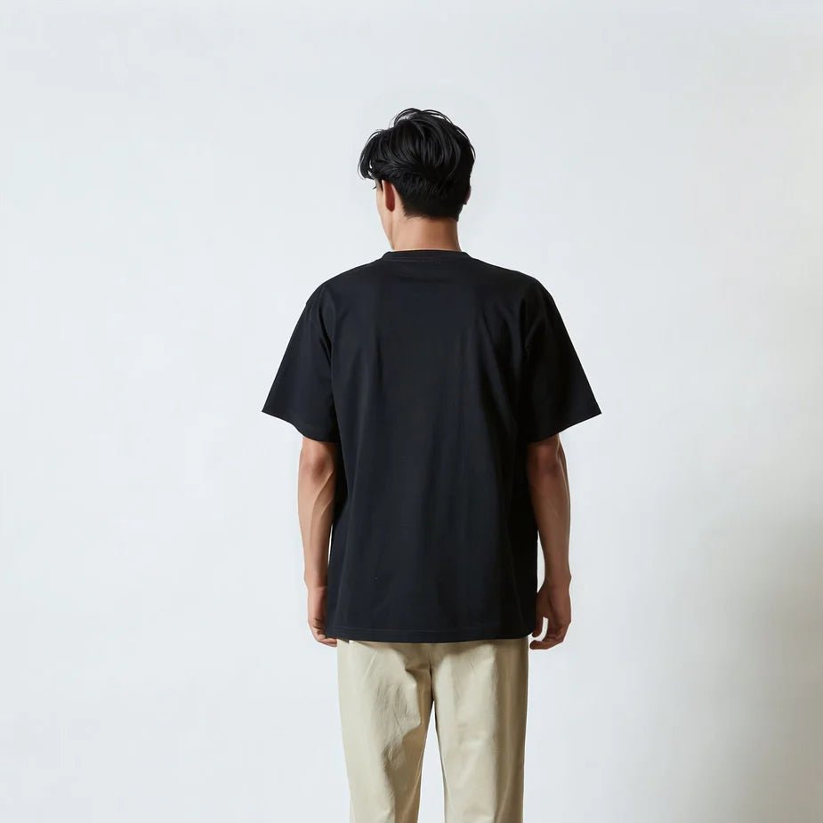 United Athle 6.2 oz Premium T-Shirt Black - Steranko Clothing Manchester