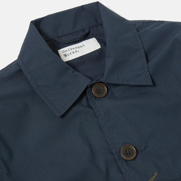 Universal Works Bakers C Jacket Navy Polytech - Steranko Clothing Manchester