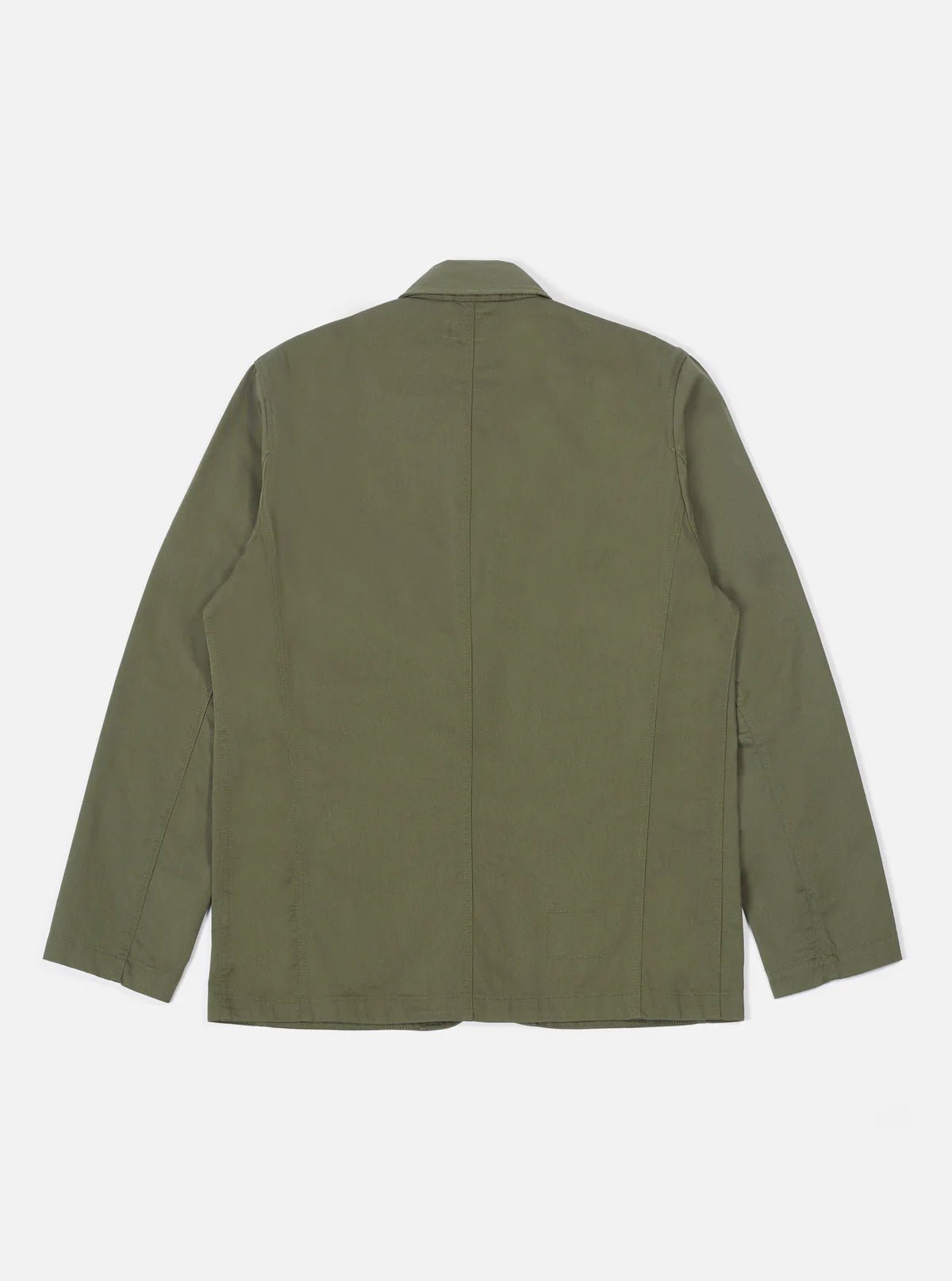 Universal Works Bakers Jacket Light Olive - Steranko Clothing Manchester