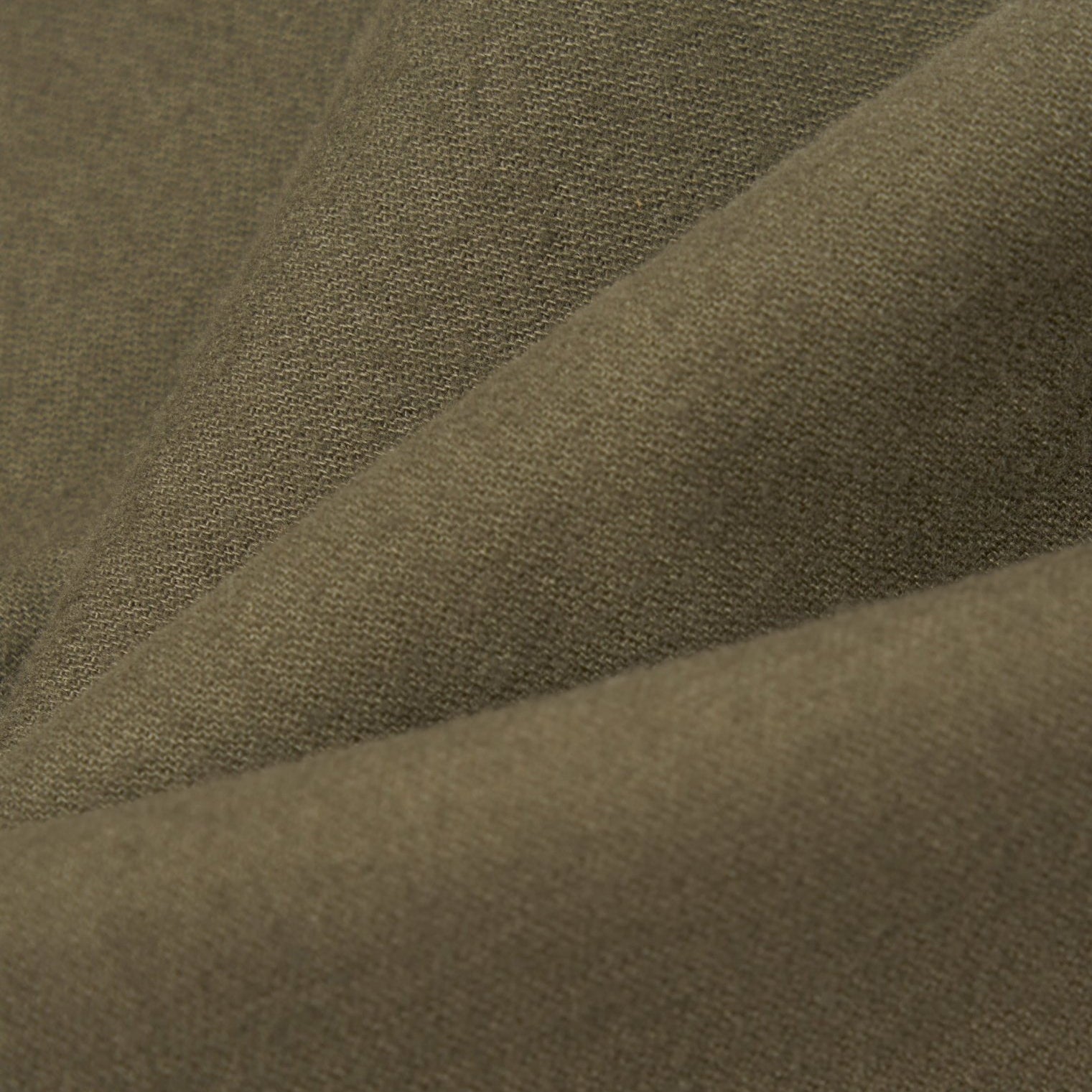 Universal Works Brushed Moleskin Pleated Track Pant Olive - Steranko Clothing Manchester