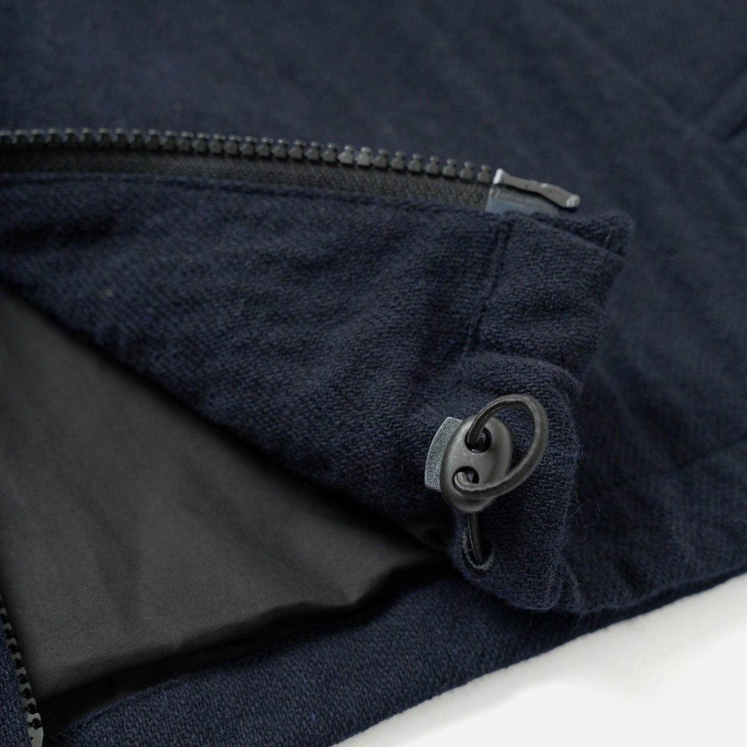 Universal Works Club Jacket Dark Navy Robin Wool Mix - Steranko Clothing Manchester