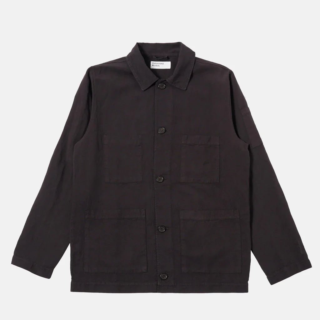 Universal Works Coverall Jacket Licorice - Steranko Clothing Manchester