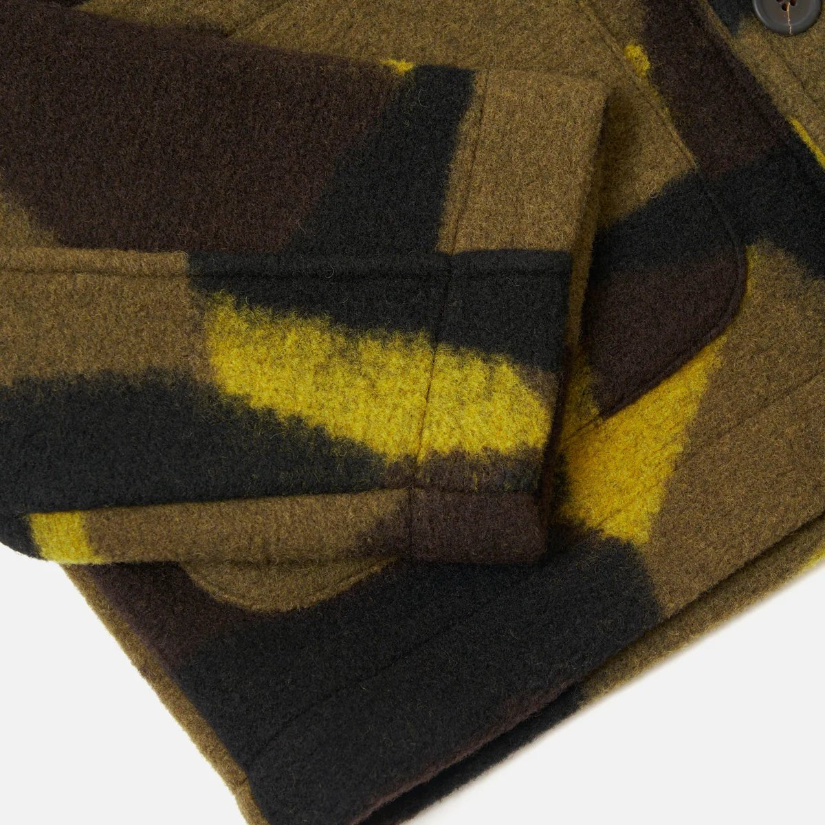 Universal Works Field Jacket Swede Camo Fleece - Steranko Clothing Manchester