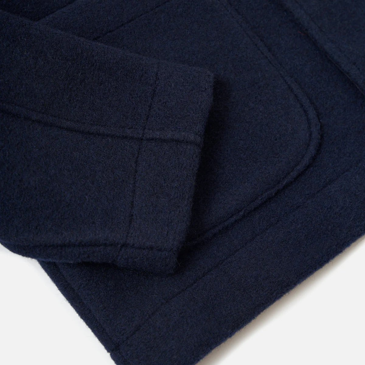 Universal Works Field Jacket Techno Melton Plain Navy - Steranko Clothing Manchester