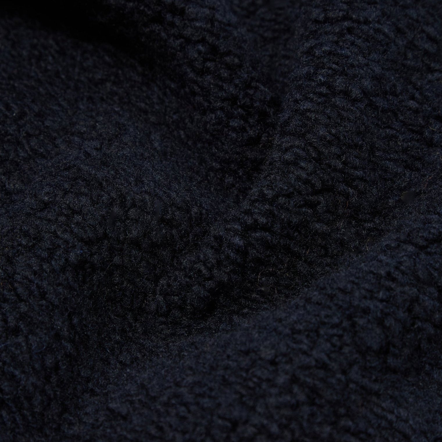 Universal Works Lancaster Gilet Alvar Fleece Navy - Steranko Clothing Manchester