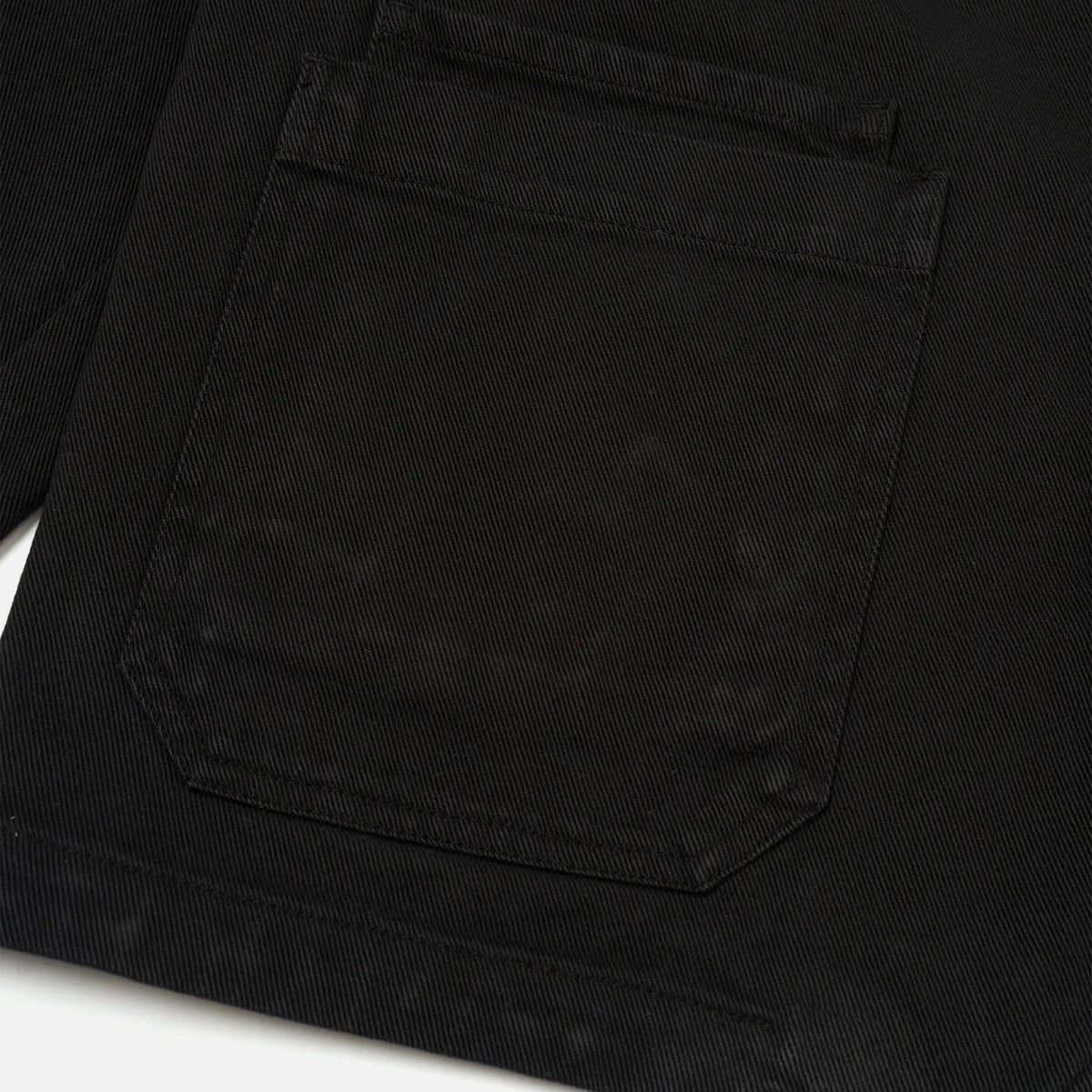 Universal Works OG Bakers Jacket Dexter Twill Black - Steranko Clothing Manchester