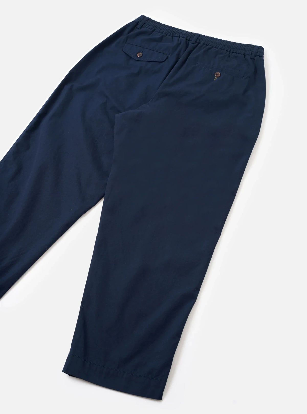 Universal Works Oxford Pant Micro Canvas Navy - Steranko Clothing Manchester