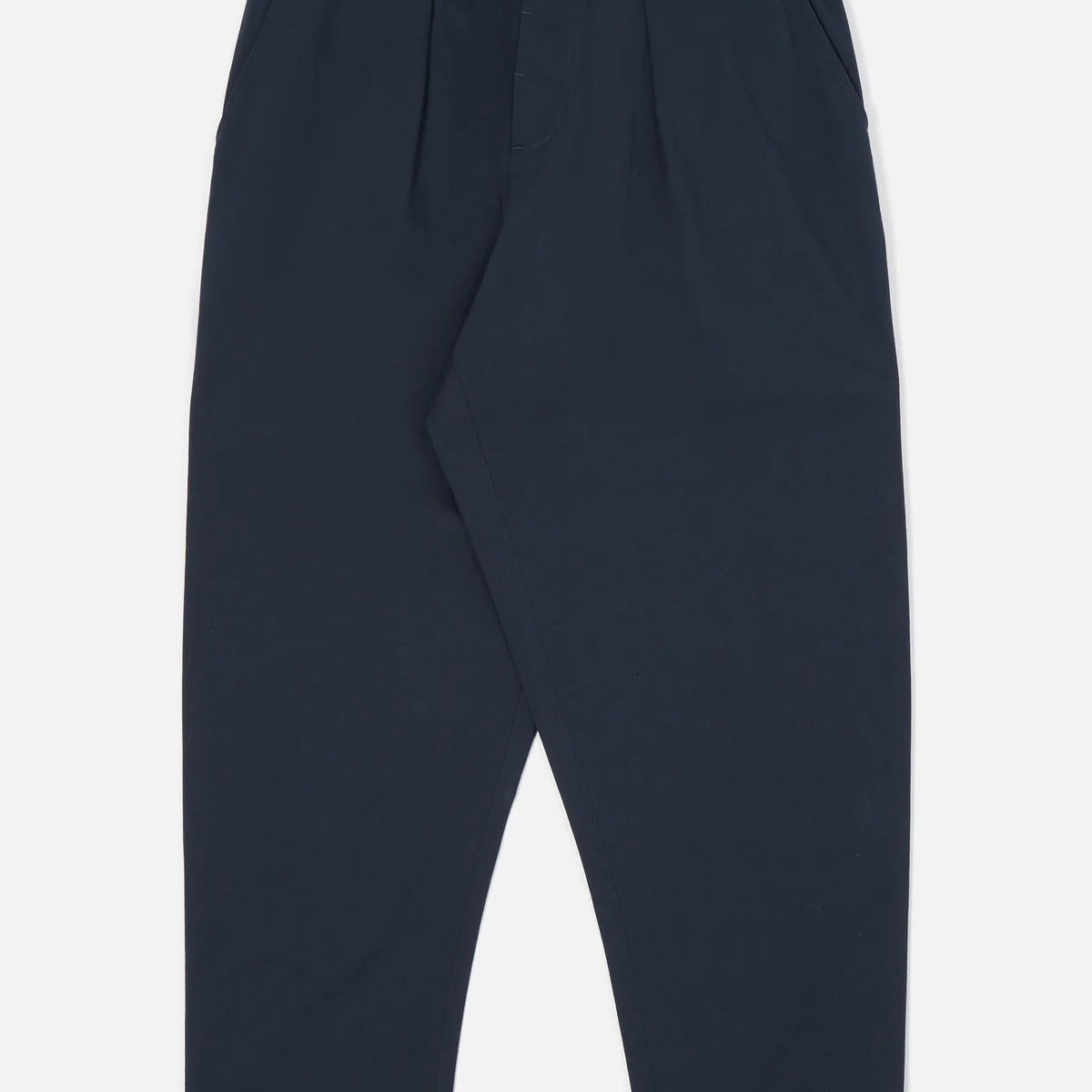 Universal Works Pleated Track Pant Navy - Steranko Clothing Manchester