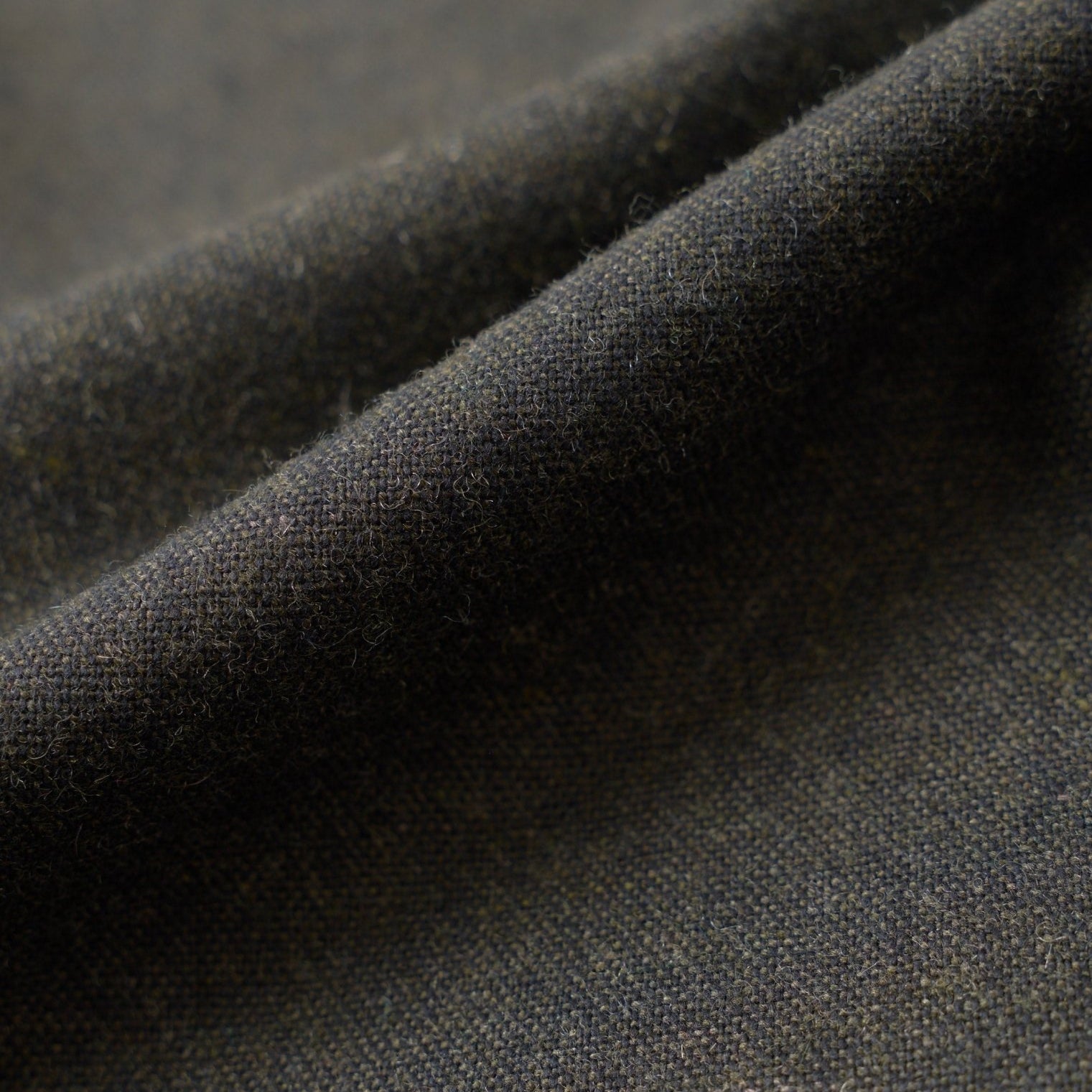 Universal Works Pleated Track Pant Recycled Olive Tweed - Steranko Clothing Manchester