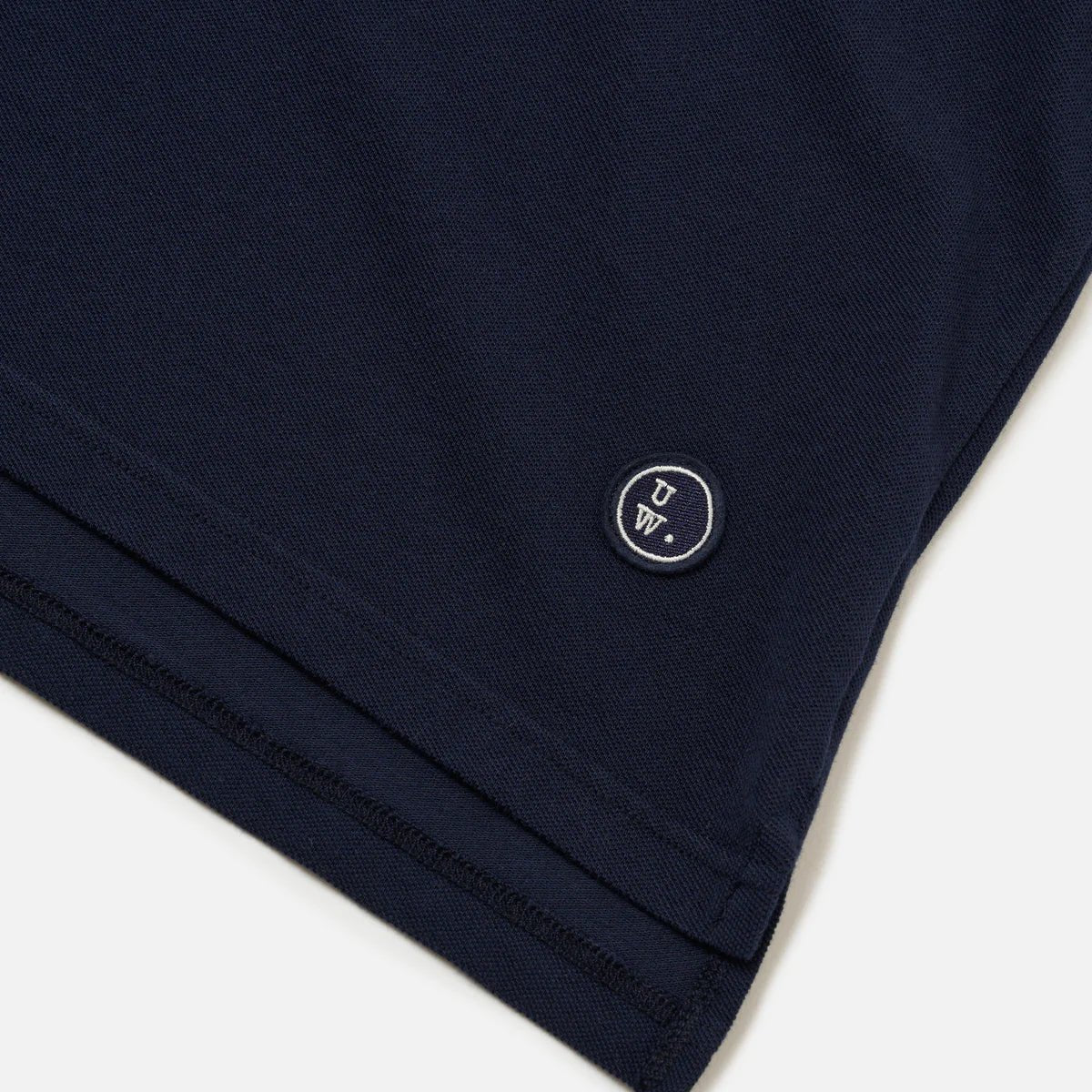 Universal Works Vacation Polo Bright Navy Piquet - Steranko Clothing Manchester