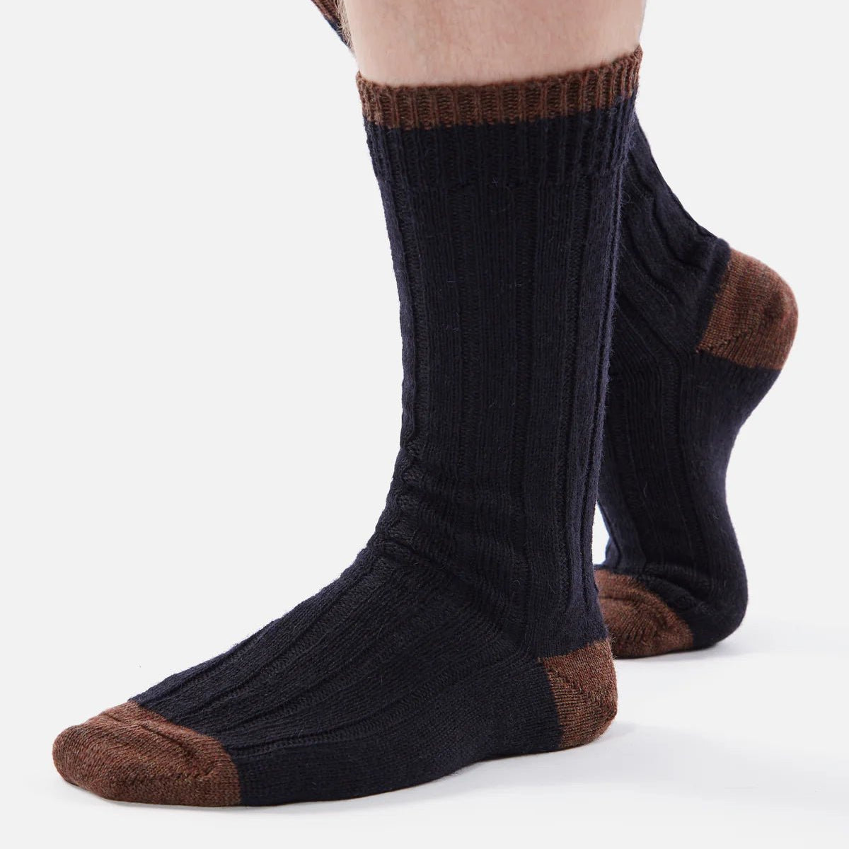 Universal Works Wool Hike Sock Navy - Steranko Clothing Manchester