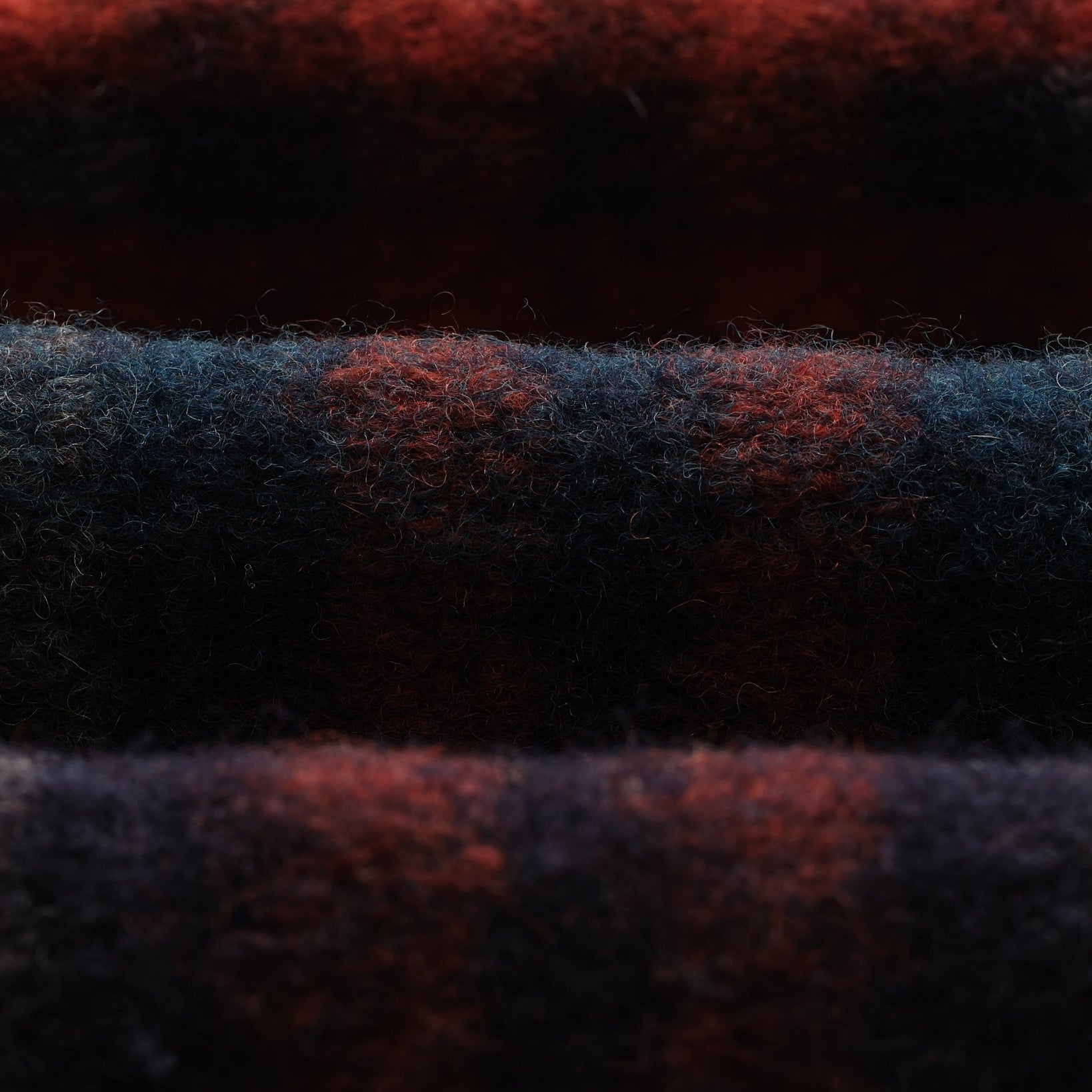 Wax Heath Jacket Wool Check Navy / Multi - Steranko Clothing Manchester