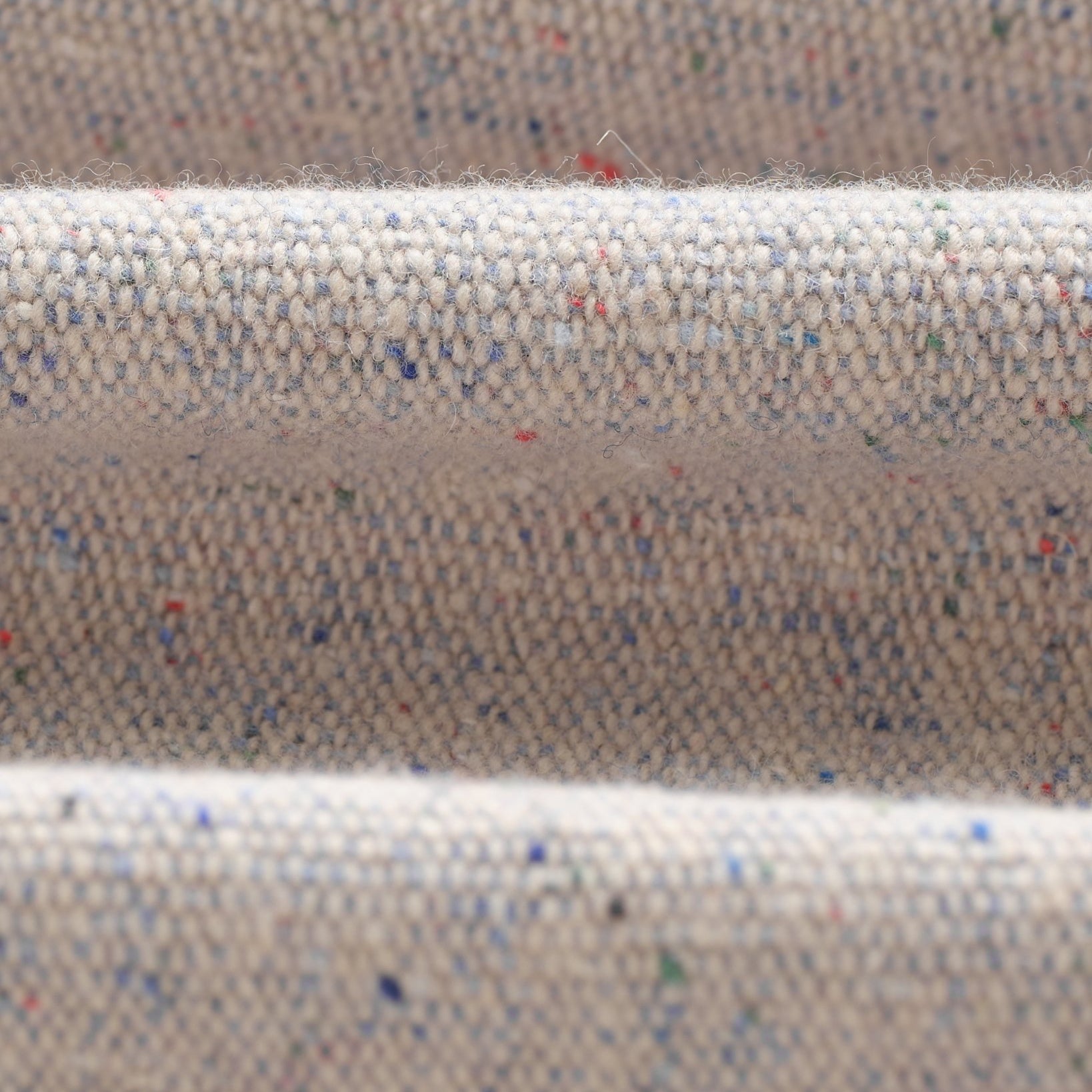 Wax Whiting Overshirt Wool Blend Fleck Blue - Steranko Clothing Manchester