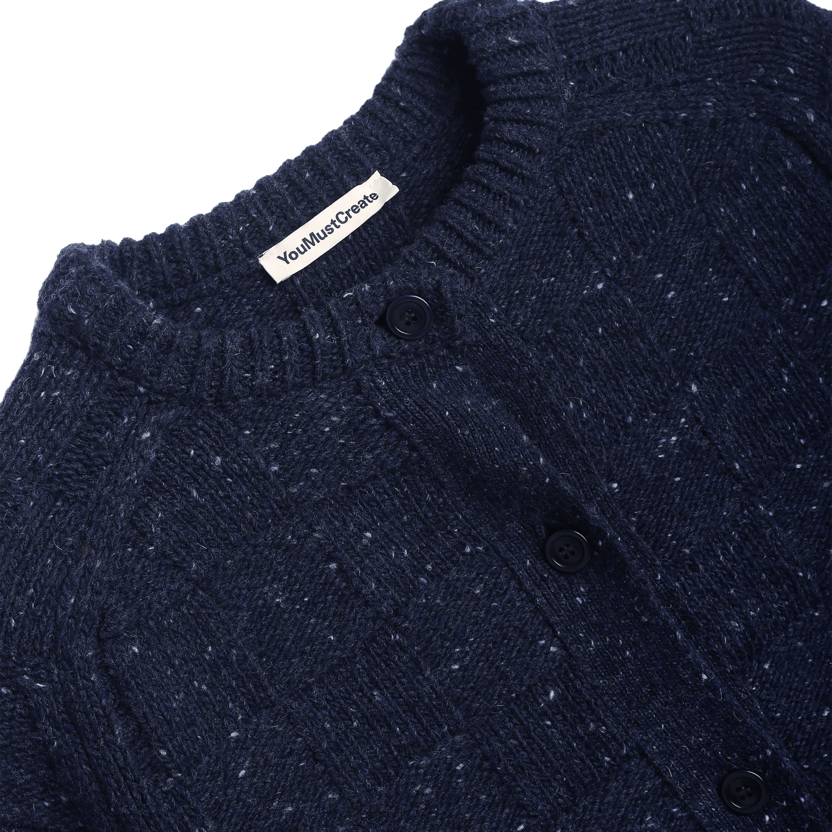 YMC Atomic Cardigan Navy - Steranko Clothing Manchester