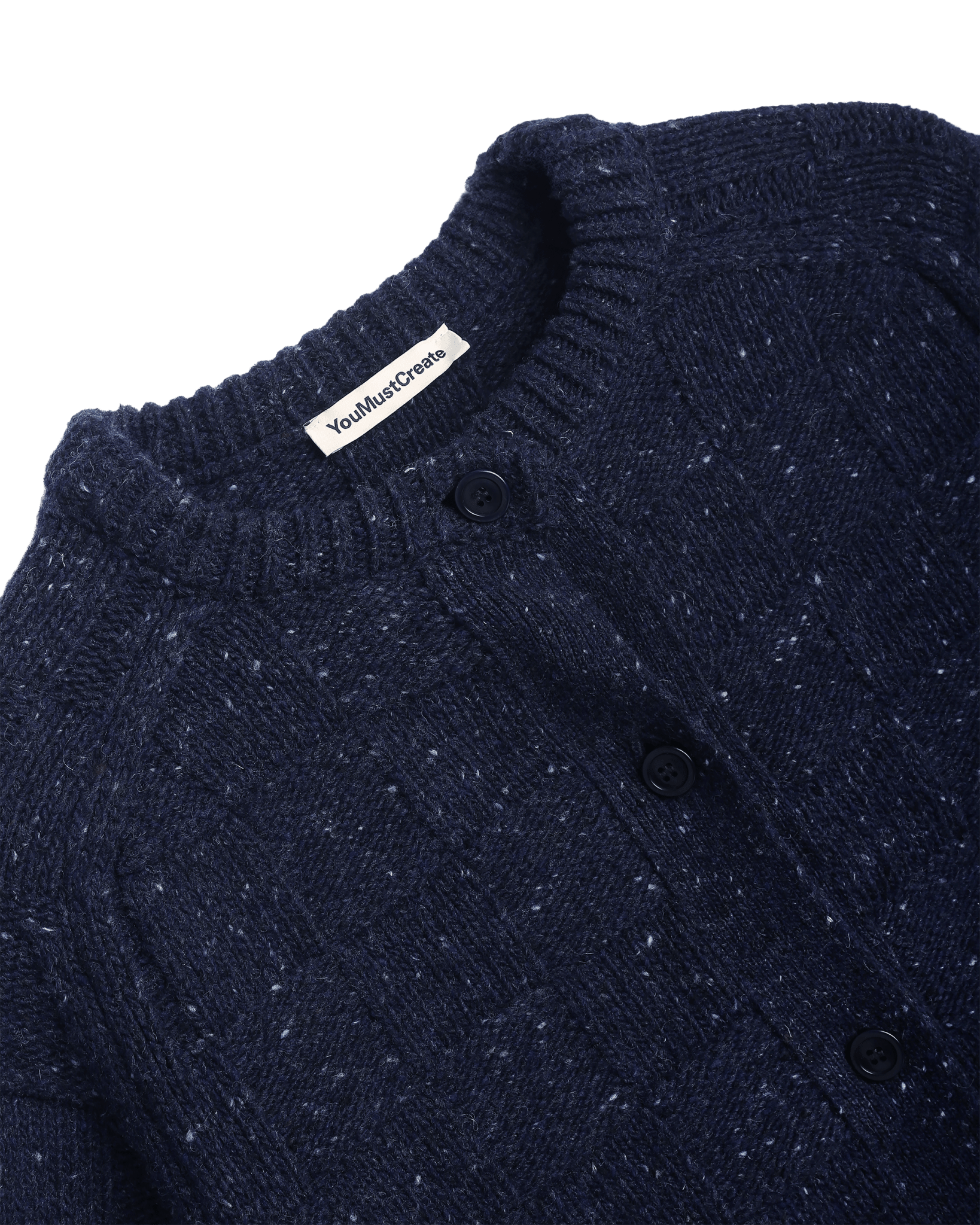 YMC Atomic Cardigan Navy - Steranko Clothing Manchester