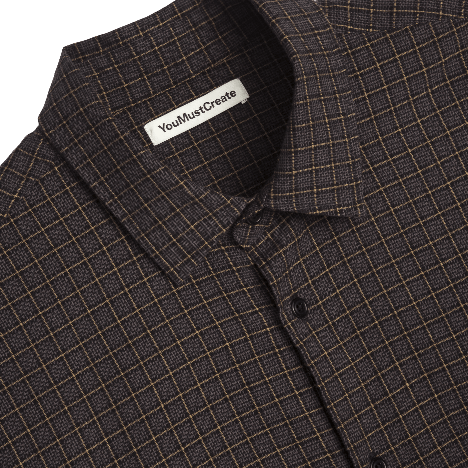 YMC Curtis Shirt Multi Grey - Steranko Clothing Manchester