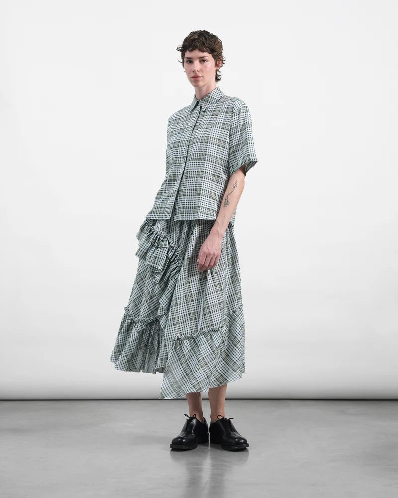 YMC Draped Skirt Multi - Steranko Clothing Manchester