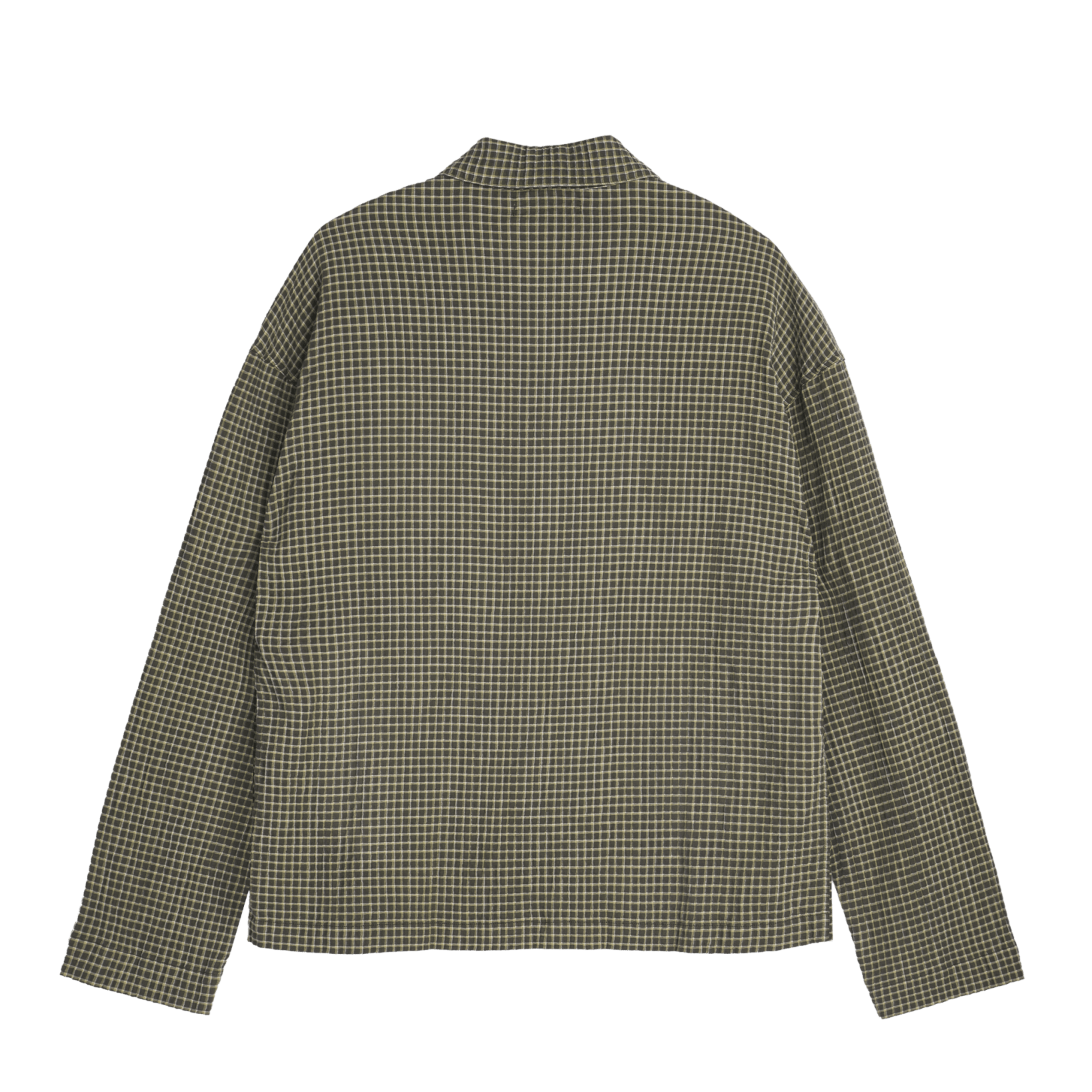 YMC PJ Overshirt Green Multi - Steranko Clothing Manchester