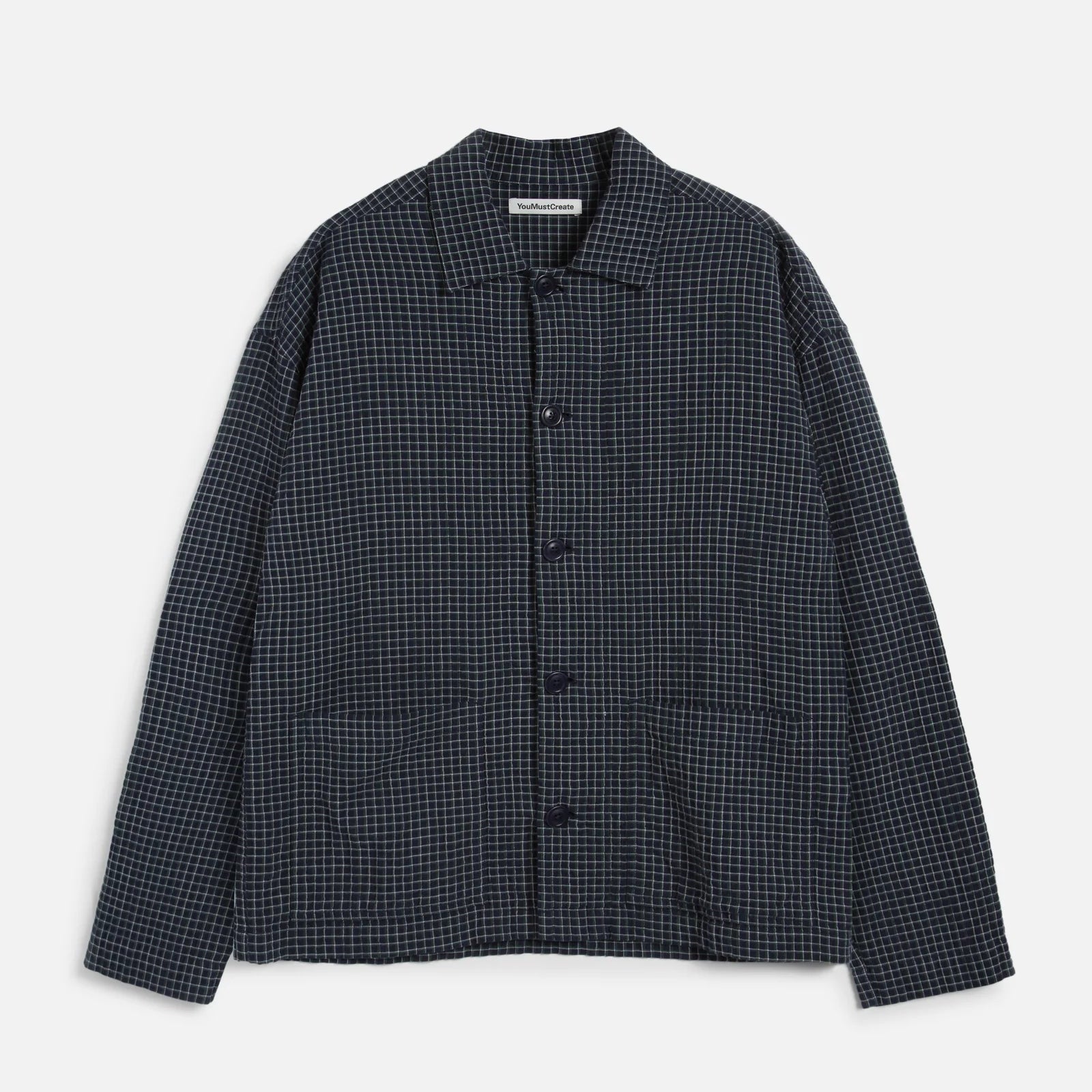 YMC PJ Overshirt Navy - Steranko Clothing Manchester