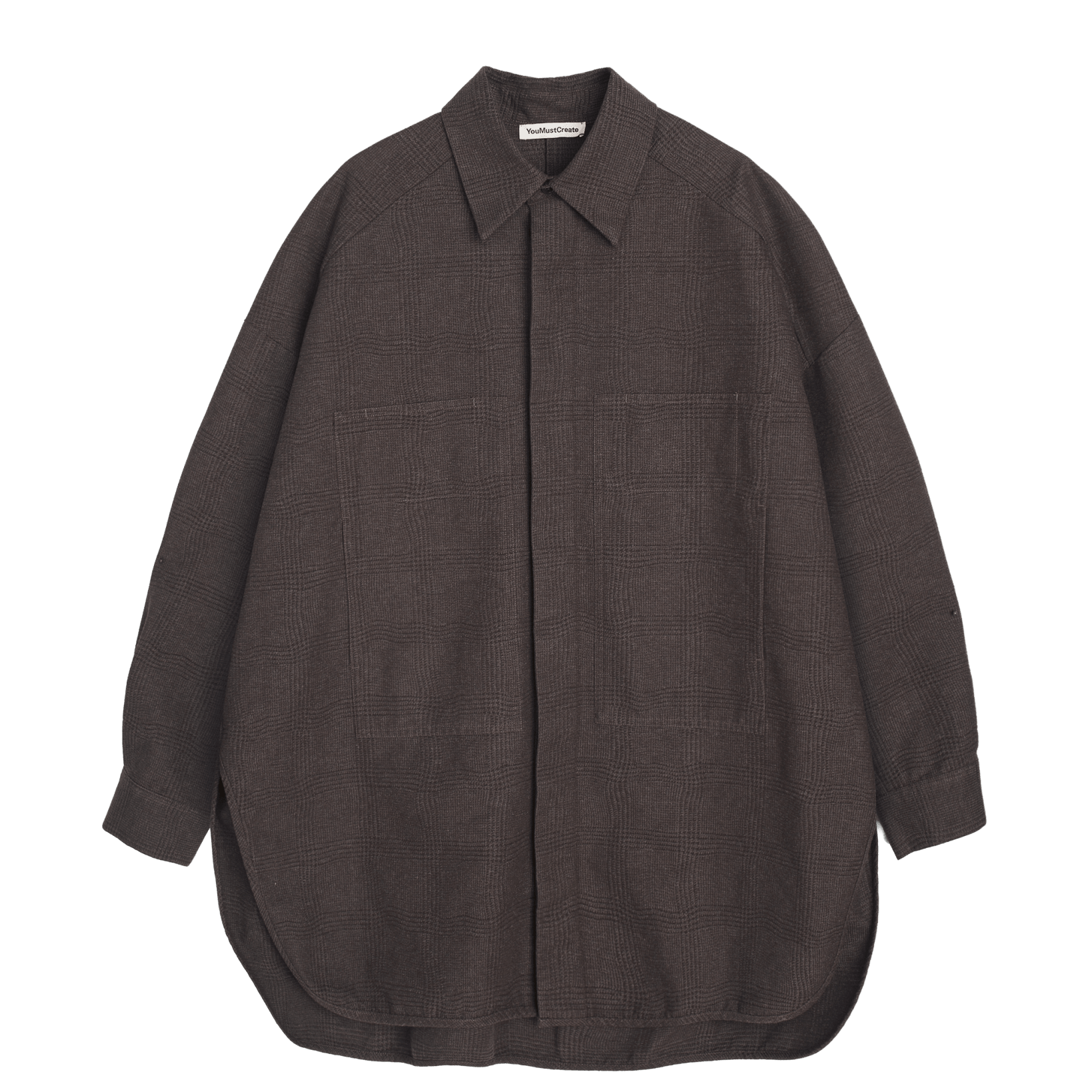 YMC Selene Shirt Brown - Steranko Clothing Manchester