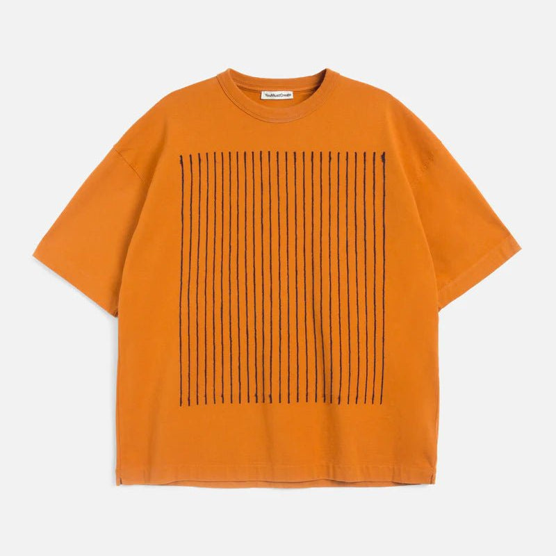 YMC Triple T-Shirt Orange - Steranko Clothing Manchester