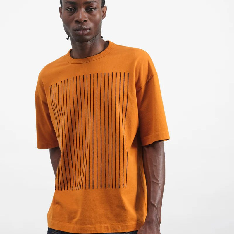 YMC Triple T-Shirt Orange - Steranko Clothing Manchester