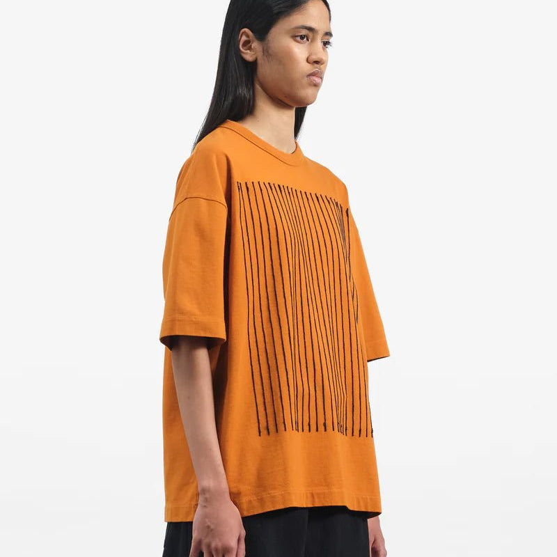 YMC Triple T-Shirt Orange - Steranko Clothing Manchester