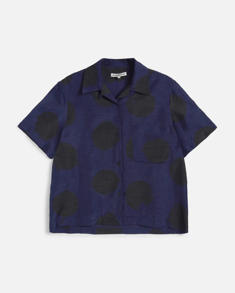 YMC Vegas Shirt Blue - Steranko Clothing Manchester