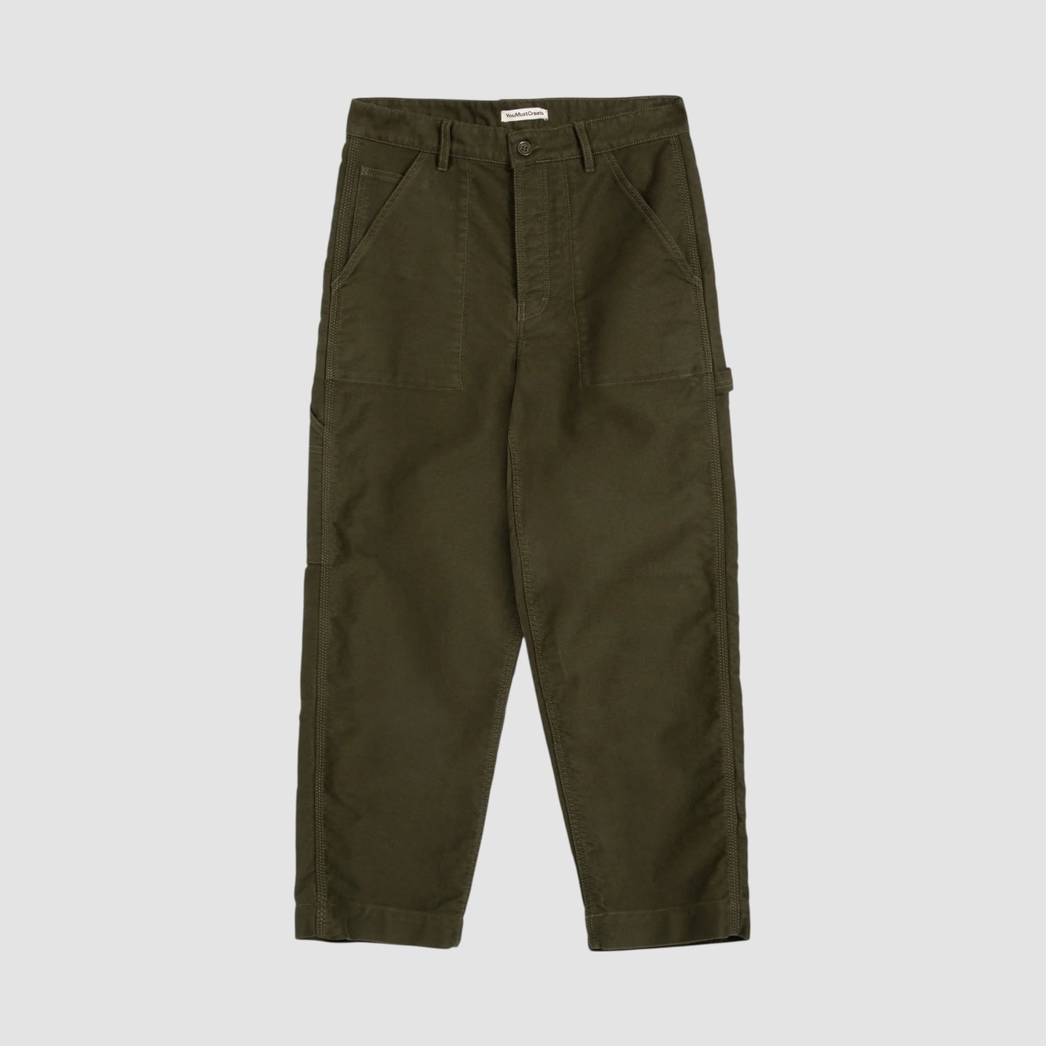 You Must Create Painter Trouser Olive - Steranko Clothing Manchester