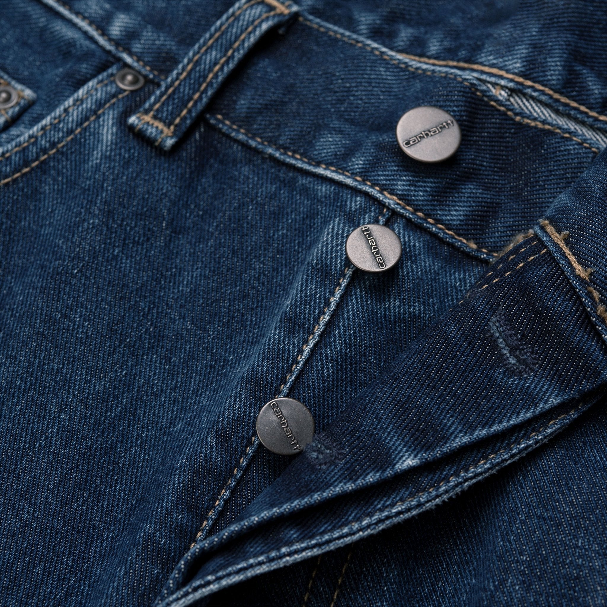 Carhartt Newell Pant 100% Organic Cotton 'Maitland' Denim Stone Wash - Steranko Clothing Manchester