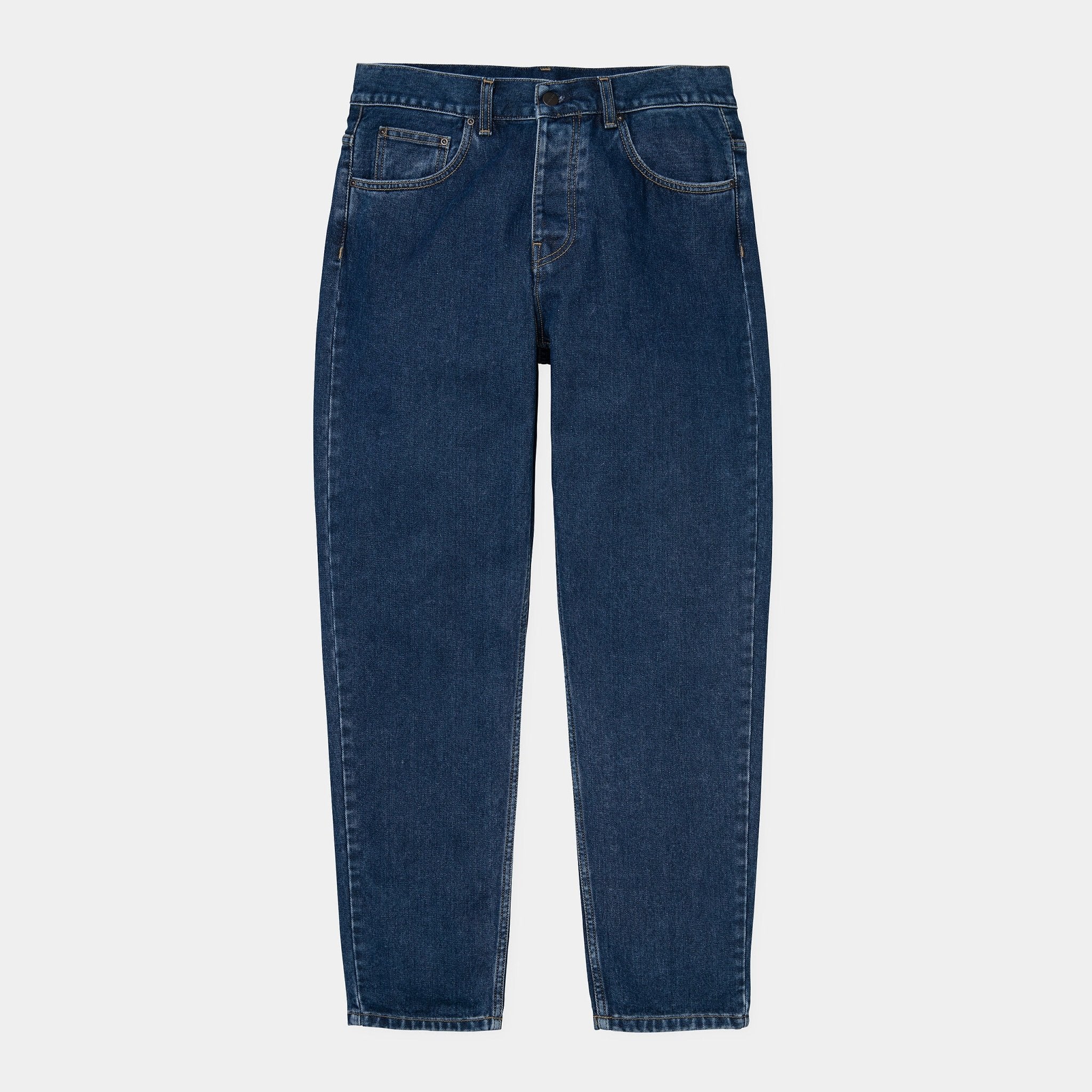 Carhartt Newell Pant 100% Organic Cotton 'Maitland' Denim Stone Wash - Steranko Clothing Manchester