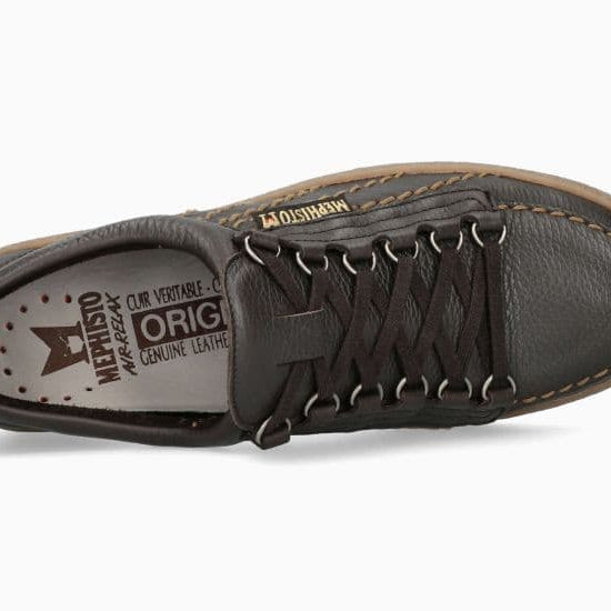 Mephisto Rainbow Dark Brown Oregon Leather - Steranko Clothing Manchester