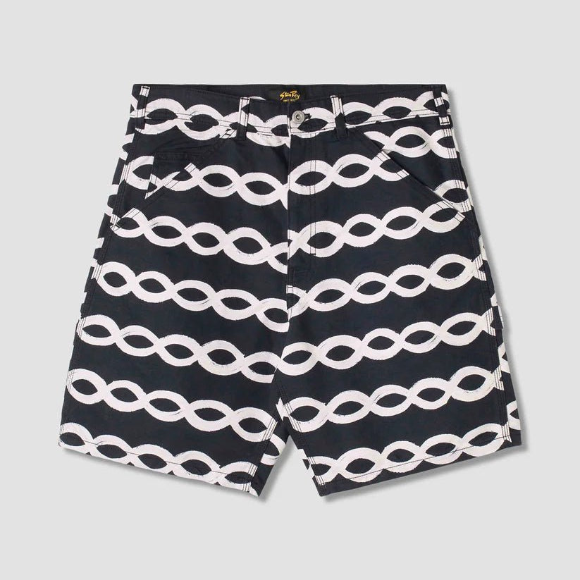 Stan Ray Painter Short Black Wave - Steranko Clothing Manchester