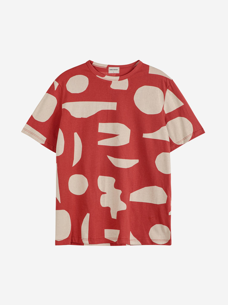 Bobo Choses Summer Landscape T-Shirt Burgundy Red