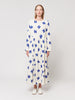 Bobo Choses Butterfly Print Flared Long Dress Off-White