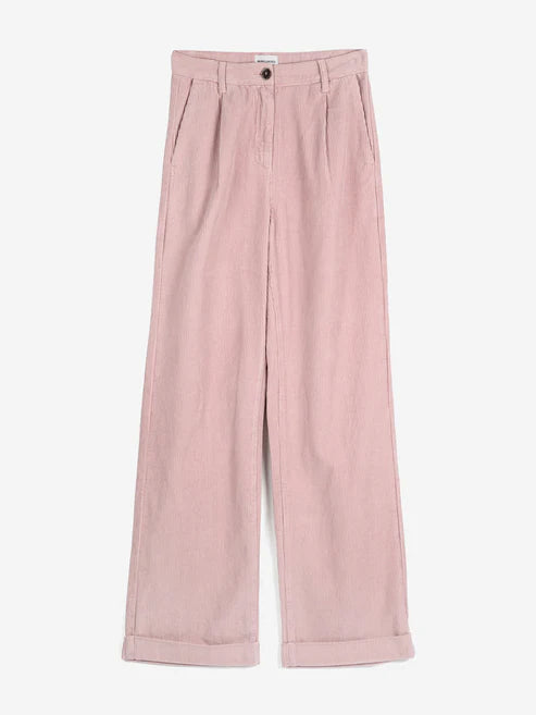 Bobo Choses Pleated Corduroy Pants Pink