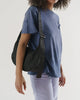 Baggu Medium Nylon Crescent Bag Black