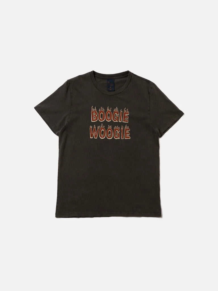 Nudie Roy Boogie T-Shirt Anthracite