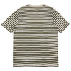 Folk Classic Stripe T-Shirt Olive Ecru