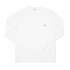 Armor Lux LS Pocket T-Shirt White