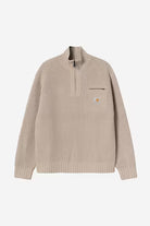Carhartt Detroit Half Zip Sweater Fleur De Sel | Steranko Clothing