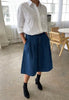 Le Bon Shoppe Farm Girl Skirt Blue Denim