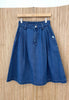 Le Bon Shoppe Farm Girl Skirt Blue Denim