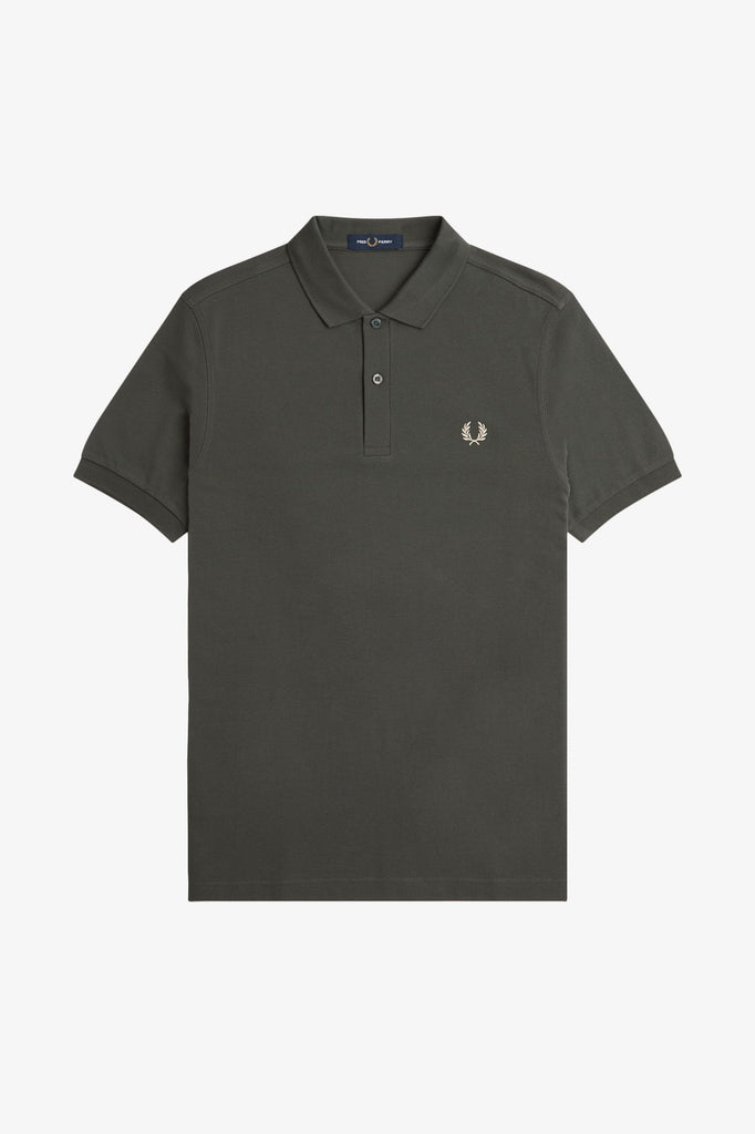 Fred Perry Plain Fred Perry Shirt Field Green
