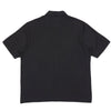 Folk Gabe Shirt Black Linen Grid