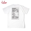 Cookman Nutrition Facts Tee White