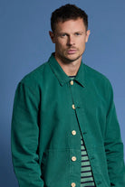 Armor Lux Fisherman's Jacket Dark Ivy - Steranko Clothing Manchester